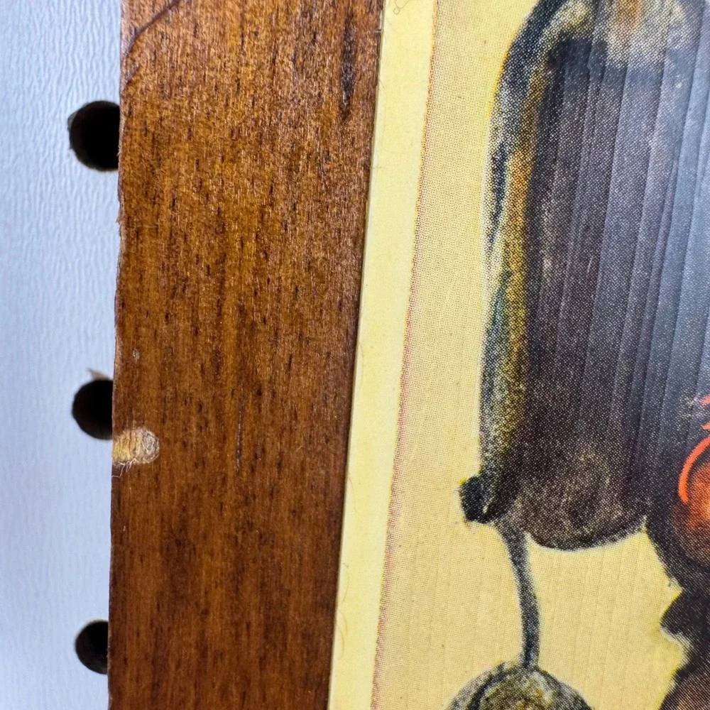Vintage Hummel Wooden Wall Plaques Set of 2 Mid Century Children Art‎ Decor